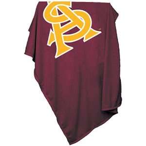Arizona State Sun Devils NCAA Sweatshirt Blanket Throw:  
