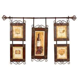  50544 Wine Collage by uttermost