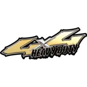    Wicked Series 4x4 Heavy Duty Truck Decals in Gold Automotive