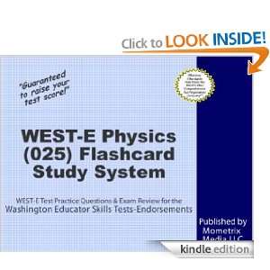   Endorsements: WEST E Exam Secrets Test Prep Team:  Kindle
