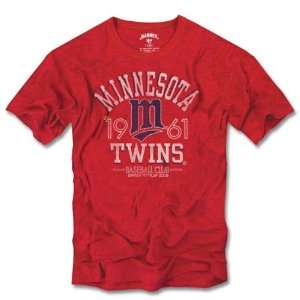   Minnesota Twins 47 Brand Brand Vintage Scrum Tee