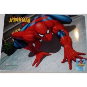  4 Pack The Amazing Spiderman Vinyl Placemats