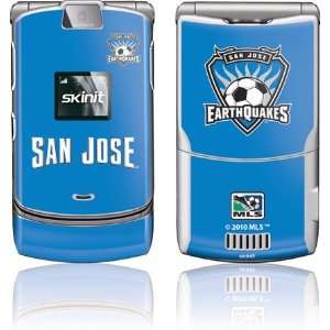  San Jose Earthquakes skin for Motorola RAZR V3 