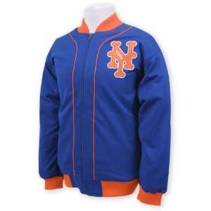   York Mets Mitchell & Ness Sportsmans Track Jacket: Sports & Outdoors