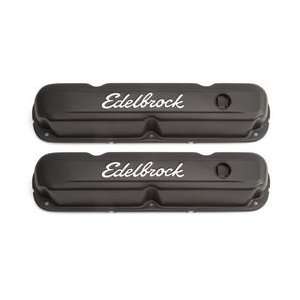  Edelbrock 4473 Signature Series Valve Cover Black 