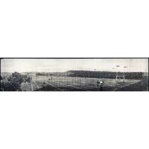   Panoramic Reprint of Massillon   Canton football game: Home & Kitchen