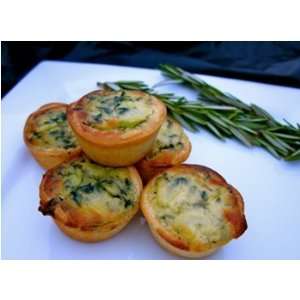 Quiche Florentine 45 Piece Tray. Your shipping costs go down as you 