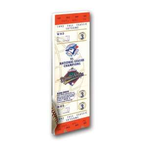  1992 World Series Mini Mega Ticket