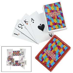 Building Playing Cards   Games & Activities & Games:  