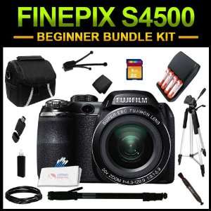  Fujifilm FinePix S4500 14.0MP Digital Camera 8GB Beginner 