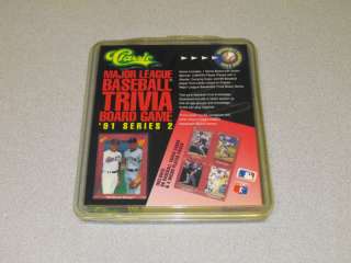 Classic MLB Baseball Trivia Board Game 1991 Series 2  