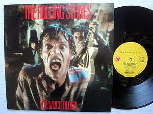 ROLLING STONES Too Much Blood 12 PROMO Near MINT  