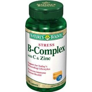  Nature Made Stress B Complex with Vitamin C and Zinc, 60 