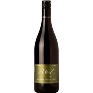    2010 A To Z Wineworks Pinot Noir 750ml Grocery & Gourmet Food