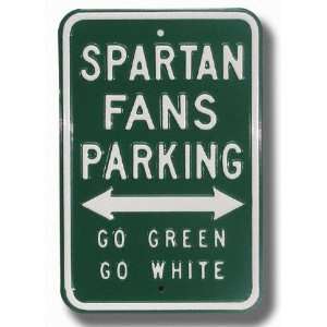  Michigan State Spartans Authentic Parking Sign Sports 