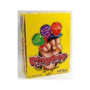  Fruit Ring Pops 1pk Box of 36