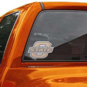  Oklahoma State Cowboys Large Perforated Window Decal Automotive