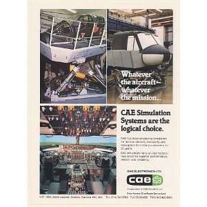   Military Aircraft Simulators Print Ad (52741)