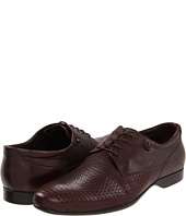 Versace Collection   Woven Leather Lace Up Oxfords