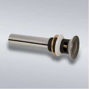   Pop Up Drain Stopper with Overflow Oil Rubbed Bronze