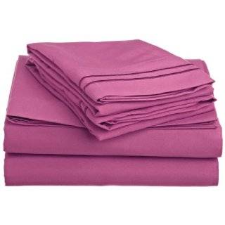    India Bed Sheet Cotton White and Pink Queen Size: Home & Kitchen