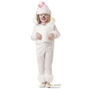  Childs Toddler Poodle Puppy Dog Costume (2 4T): Toys 