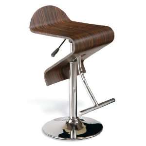  Global Furniture Modern Bar stool zebrano dark Color 