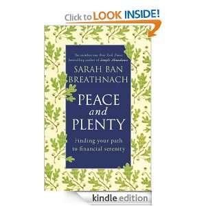 Peace and Plenty Sarah Ban Breathnach  Kindle Store