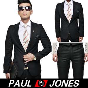 NWT Men Fashion icon Stylish Dress Classic business Suit Blazer and 