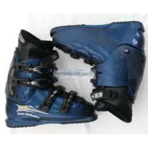  Used Salomon Performa 650 Blue Ski Boots Mens Sports 