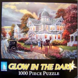    Glow IN THE DARK SEASONS OF CHANGE 1000 Piece Puzzle Toys & Games