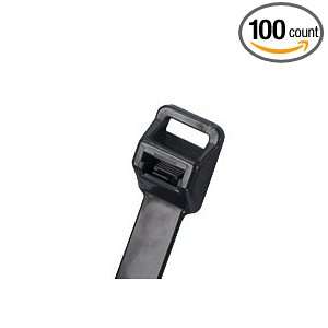    C0 BLACK RELEASABLE CABLE TIE 5 BUNDLE EXTRA HEAVY (package of 100
