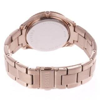  Fossil Riley Plated Stainless Steel Watch   Rose: Fossil 