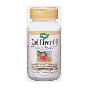  Cod Liver Oil 100 Softgels