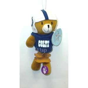 Indianapolis Colts Team Pal Bear Musical Pull Down Crib Toy:  