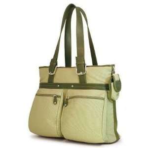 Casual Tote Brown/Green Electronics