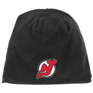  New Jersey Devils Black Game Day Reversible Knit Hat 