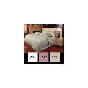  600 Thread Count Cotton Sateen Twin Duvet   Ivory   by 