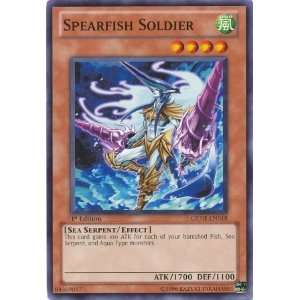    Yugioh Generation Force Common Spearfish Soldier Toys & Games