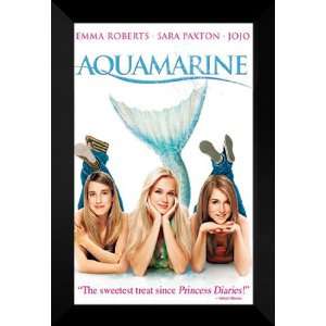  Aquamarine 27x40 FRAMED Movie Poster   Style E   2006 