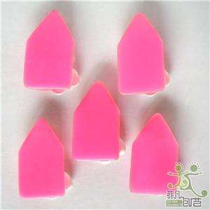 10 pcs Pink Resin Pencil Flatback Button/cute bow  