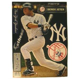   New York Yankees MLB Baseball Fathead Decal Sheet: Sports & Outdoors
