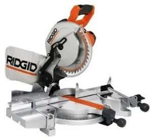 RIDGID MS1065LZA 15 Amp 10 Inch Compound Miter Saw with Adjustable 