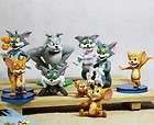 9pcs Tom and Jerry SPIKE CARTOON Action figures Cat Mouse Dog Animals 