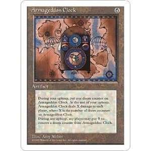  Armageddon Clock (Magic the Gathering  4th Edition Rare 