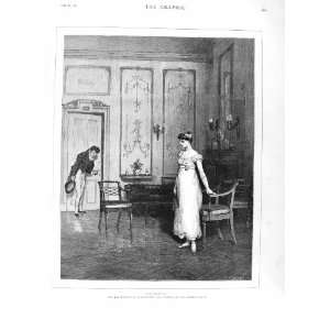  1881 ORCHARDSON FINE ART MAN WOMAN ROMANCE HOUSE