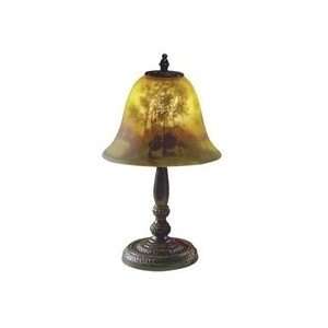  Dale Tiffany 10010/604 Landscape/Tree Table Lamp, Antique 