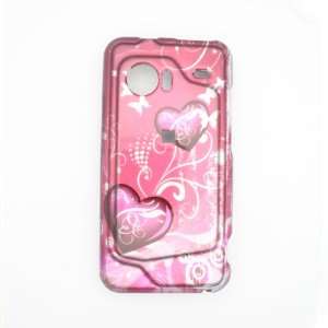  Cuffu   Pink Heart   HTC Droid INCREDIBLE Case Cover 