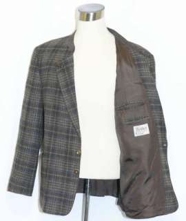 BROWN TWEED WOOL German Hunting Suit Jacket/56/46 48 XL  