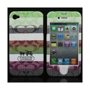  Luxury Designer Front & Back Case Cover for iPhone 4 
